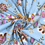 Rangriti – Sanganeri Print Bedsheet in Pure Cotton (King Size | 100x108 IN)