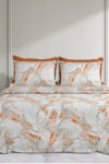 Marbella- Premium Cotton King Size Bedsheet (108x108 Inches) | Marbel Print