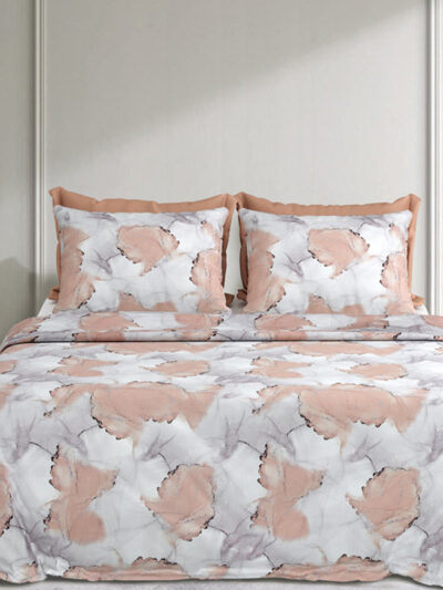 Marbella- Premium Cotton King Size Bedsheet (108x108 Inches) | Patchy Prints