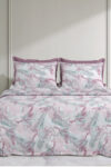 Marbella- Premium Cotton King Size Bedsheet (108x108 Inches) | Marble Print
