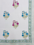 14 Karigiri Hand Block Printed Super King Bedsheet
