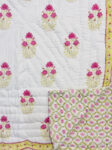 Pure Cotton Filled Heavy Winter Jaipuri Razai – Single Bed