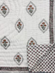 Pure Mulmul Cotton Jaipuri Razai for Winters – Handcrafted King Size Quilt