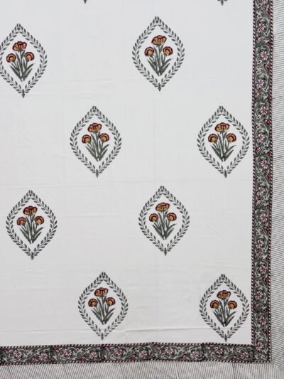 Pure Mulmul Cotton Jaipuri Razai for Winters – Handcrafted King Size Quilt (Pre-Order)