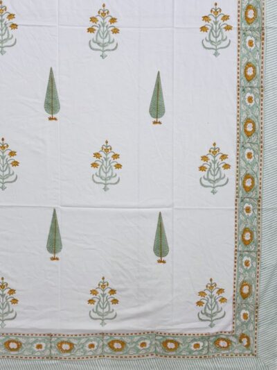 Heavy Winter Mulmul Cotton Jaipuri Razai – Natural Pure Cotton Filling (Pre-Order)