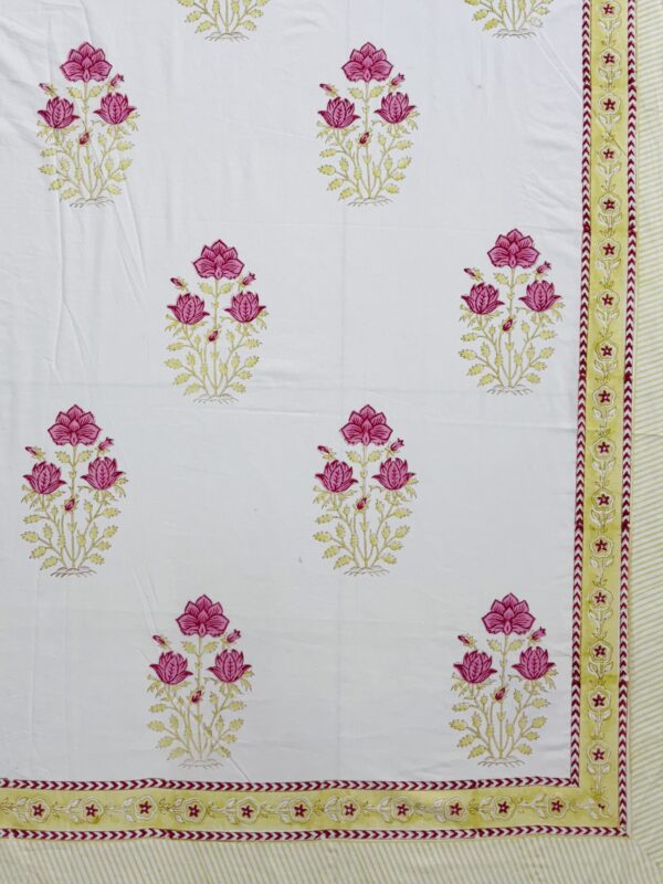Pure Cotton Filled Heavy Winter Jaipuri Razai – Single Bed (Pre-Order)