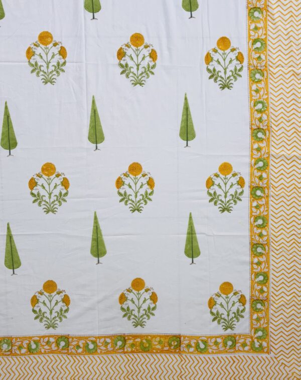 Jaipuri Hand Block Printed Heavy Winter Razai – Pure Mulmul Cotton – Single Bed (Pre-Order)