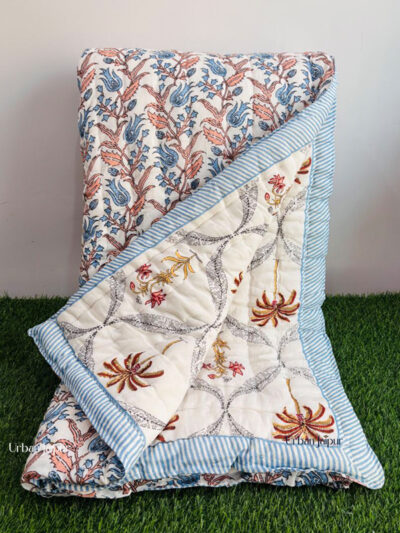 Jaipuri Razai King Size for Heavy Winter – 3 kg Cotton Quilt